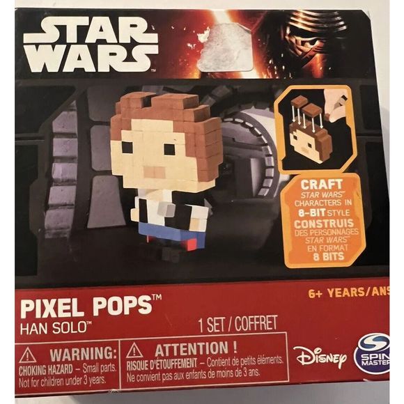 Star Wars Disney Pixel Pops Han Solo Foam  NIB - Picture 1 of 1